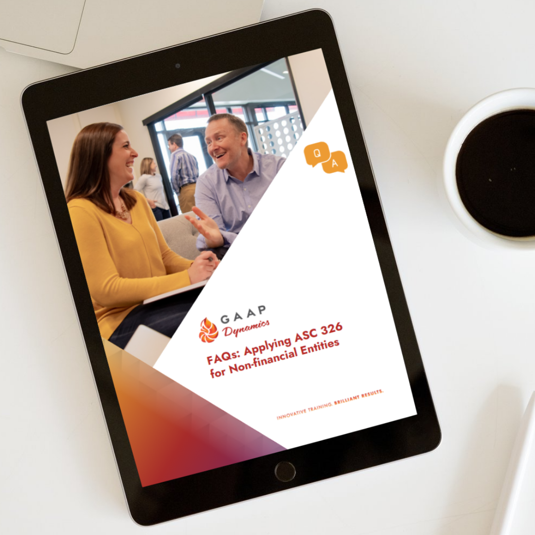 FAQs Applying ASC 326 for Non-financial Entities